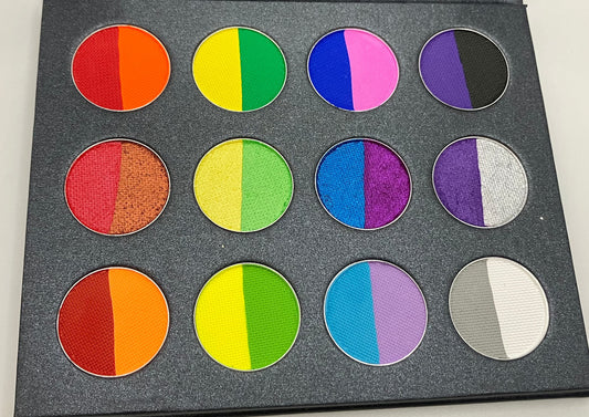 Water Activated Rainbow liner Palette (24 shades)