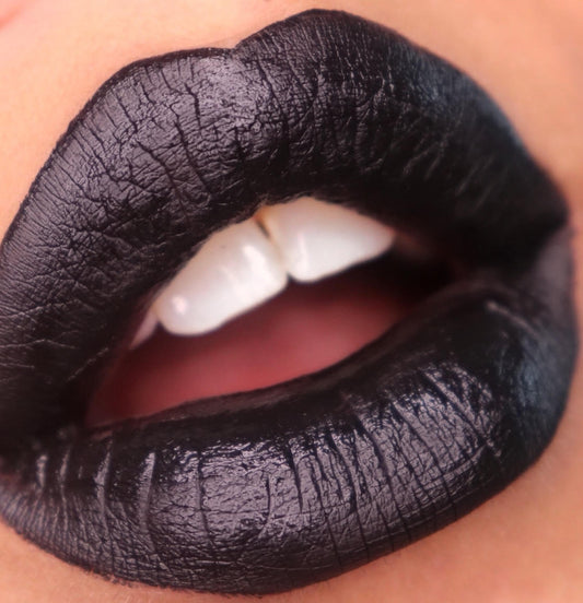 Black Hole - Liquid Moisture  Lipstick (The deepest black known to man)