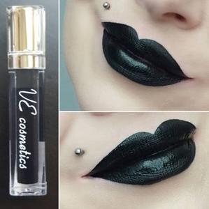 Black Hole - Liquid Moisture  Lipstick (The deepest black known to man)