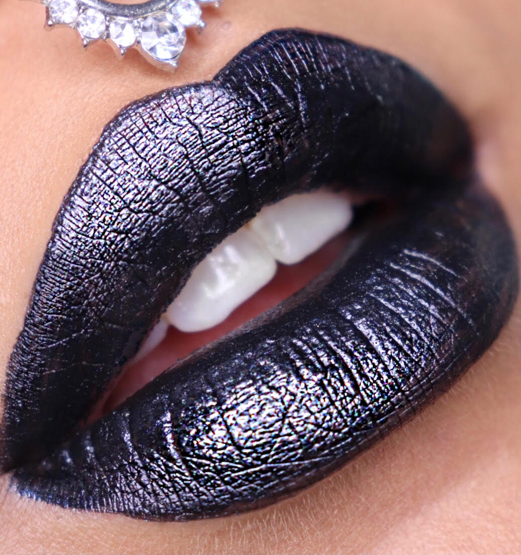 Black Magic Metallic lipstick