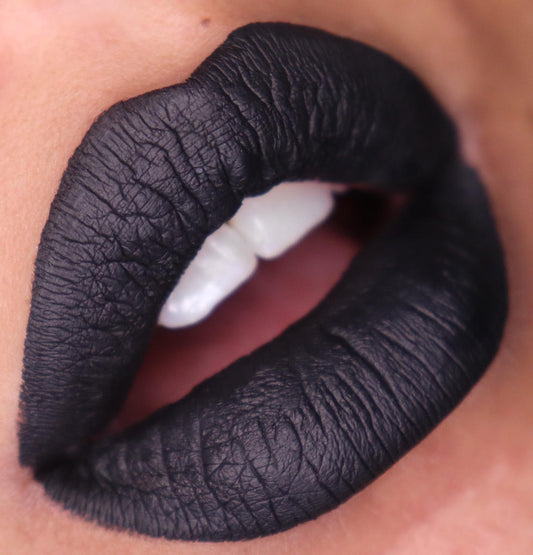 Sulfur - Liquid Matte (Blackest Black Lipstick!)