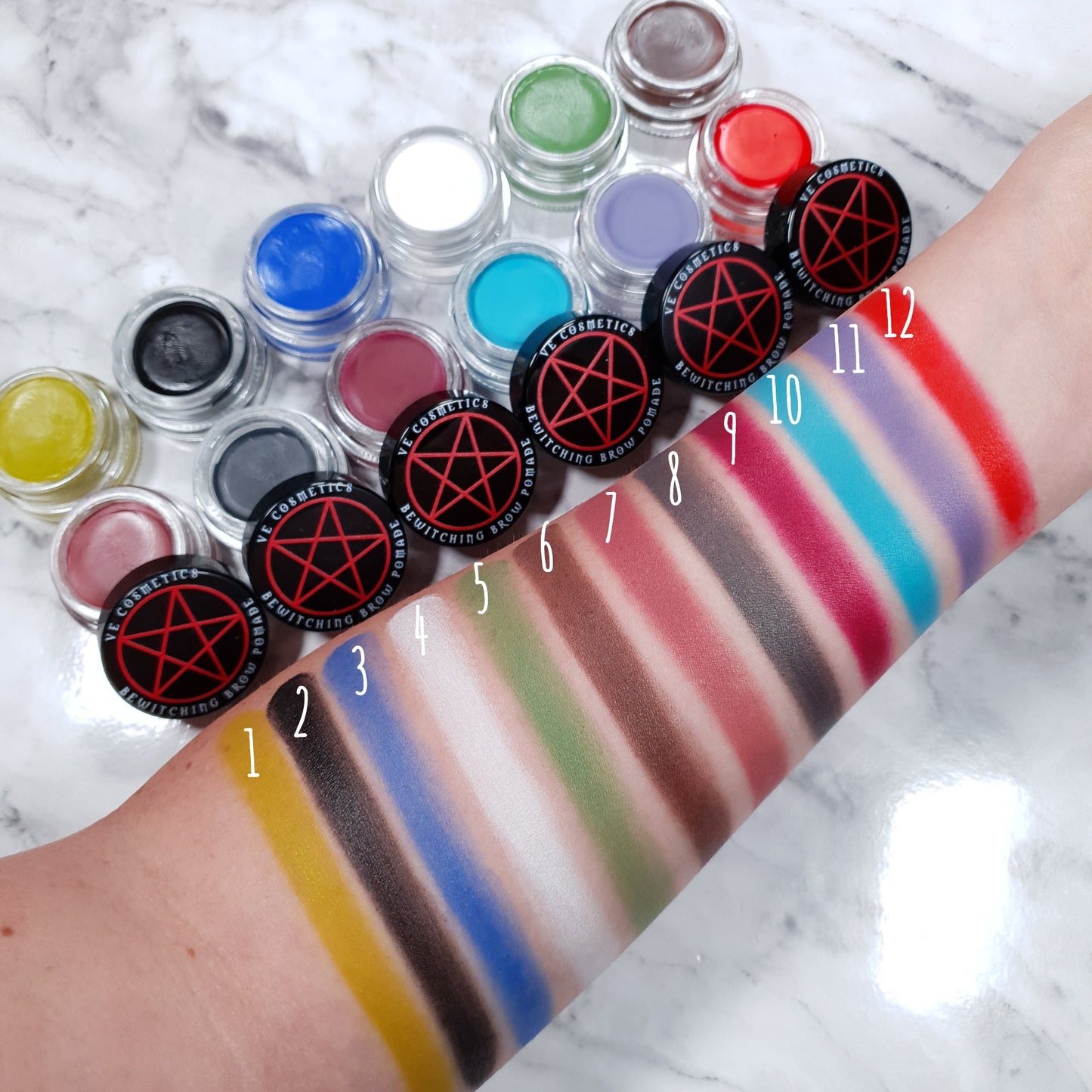 Waterproof Bewitching Brow Pomade(12) Love Spell - Bright Red